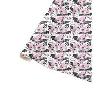 Pastel Goth Ballet Bat Girl design wrapping paper. Eco friendly thick quality gift wrap. Available in sizes A3, A2 & metre rolls. Perfect for Halloween, Christmas, Birthday & Valentine gifts