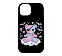 Pastel Goth Bear Anime Kawaii Horror Creepy Cute Manga Case for iPhone 14