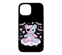 Pastel Goth Bear Anime Kawaii Horror Creepy Cute Manga Case for iPhone 15