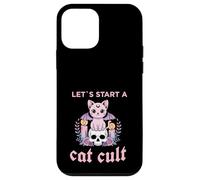 Pastel Goth Cat Cult Kawaii Creepy Cute Case for iPhone 12 mini