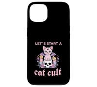 Pastel Goth Cat Cult Kawaii Creepy Cute Case for iPhone 13