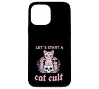 Pastel Goth Cat Cult Kawaii Creepy Cute Case for iPhone 13 Pro Max