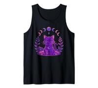 Pastel Goth Cat Witchy Cute Kawaii Gothic Clothes for Women Tank Top