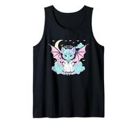 Pastel Goth Christmas Cute Krampus Spooky Kawaii Gothmas Tank Top