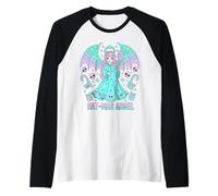 Pastel Goth Christmas Spooky Kawaii Cute Creepy Bat-Mas Raglan Baseball Tee