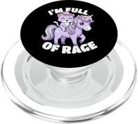 Pastel Goth Creepy Cowboy Cat Riding Unicorn Kawaii Funny PopSockets PopGrip for MagSafe