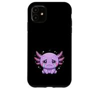 Pastel Goth Cute Crying Axolotl Kawaii Anime Case for iPhone 11