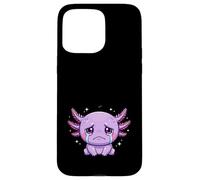 Pastel Goth Cute Crying Axolotl Kawaii Anime Case for iPhone 15 Pro Max