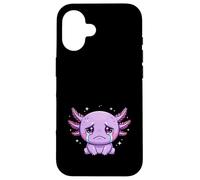 Pastel Goth Cute Crying Axolotl Kawaii Anime Case for iPhone 16