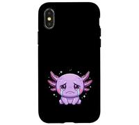 Pastel Goth Cute Crying Axolotl Kawaii Anime Case for iPhone X/XS