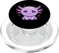 Pastel Goth Cute Crying Axolotl Kawaii Anime PopSockets PopGrip for MagSafe