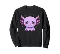 Pastel Goth Cute Crying Axolotl Kawaii Anime Sweatshirt