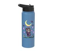 Pastel Goth Cute Kawaii Swing Grim Reaper Stainless Steel Insulated Water Bottle