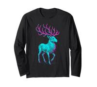 Pastel Goth Deer Men Women Kids Cute Cottagecore Long Sleeve T-Shirt