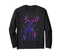 Pastel Goth Deer Men Women Kids Cute Cottagecore Long Sleeve T-Shirt