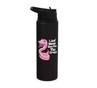 Pastel Goth Design for Creepy Cute Fan - Give You The Creeps Stainless Steel Insulated Water Bottle