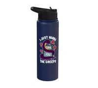 Pastel Goth Design for Creepy Cute Fan - Give You The Creeps Stainless Steel Insulated Water Bottle