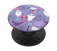 Pastel Goth Halloween Witchy Magical Spiritual Kawaii Ghost PopSockets Adhesive PopGrip
