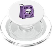 Pastel Goth Juice Box Skull Aesthetic Graphic Halloween PopSockets PopGrip for MagSafe