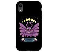 Pastel Goth Kawaii Cute Baby Mothman With Moon Phase Case for iPhone XR