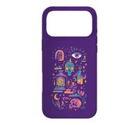 Pastel Goth Occult Skull Mystical Flash Tattoo Case for iPhone 17 Pro Max