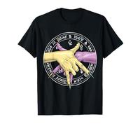 Pastel Goth Pentagram Handshake Witch Satanic Occult Wiccan T-Shirt