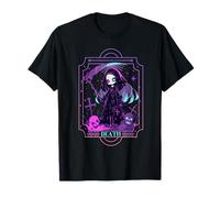 Pastel Goth Tarrot Card Death Design T-Shirt