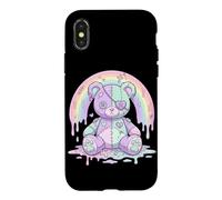 Pastel Goth Teddy Bear Kawaii Anime Horror Creepy Cute Manga Case for iPhone X/XS