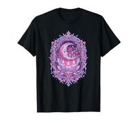 Pastel Gothic Crescent Moon Crystal Magic T-Shirt