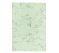 Pastel Green Marble Paper A4 176gsm Cardstock - 24 Sheets with Artisan Marble Finish for Certificates, Invitations, Business Stationery, Menus, and Nature-Themed Projects