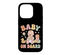 Pastel Groovy Baby Toy Blocks Rattle Design Case for iPhone 14 Pro