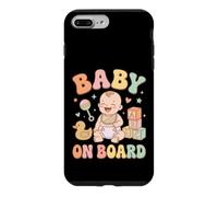 Pastel Groovy Baby Toy Blocks Rattle Design Case for iPhone 7 Plus/8 Plus