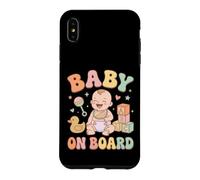Pastel Groovy Baby Toy Blocks Rattle Design Case for iPhone XS Max