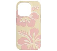 Pastel Hibiscus Island Vibes Case for iPhone 14 Pro