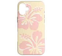 Pastel Hibiscus Island Vibes Case for iPhone 16 Plus