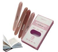 Pastel Highlighters - dull Tip Double Ended Pens, Professional Eye Protection Aesthetic Marker Set, Smooth Colorful Art Ink | for Offices School Students Teacher Classroom Stationery Handbook