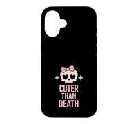 Pastel Horror Girly Slasher Final Girl Pink Goth Vibes Case for iPhone 16