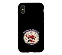 Pastel Horror Girly Slasher Final Girl Pink Goth Vibes Case for iPhone X/XS
