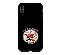 Pastel Horror Girly Slasher Final Girl Pink Goth Vibes Case for iPhone XS Max