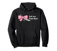 Pastel Horror Girly Slasher Final Girl Pink Goth Vibes Pullover Hoodie