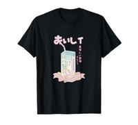 Pastel Kawaii Cat Juice Box Japanese Aesthetic T-Shirt