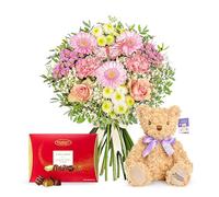 Pastel Meadows - Fresh Flowers - Birthday, Anniversary, Get Well, Thank You, Occasion Flower - Cut Floral, Gifts, Weddings, Sympathy, Celebrations, Mothers Day (+ Giftset)