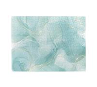 Pastel Mint Green Marble Adults 500 Pieces Puzzles-Jigsaw Wooden Puzzle for Adults Elderly