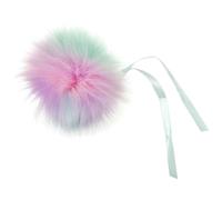 Pastel Mix | Giant 11cm Faux Fur Pom Pom | Gift Wrap, Home Decor & Crafts