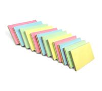 Pastel Multi-Colour Rectangle Sticky Notes 76mm x 127mm | 1200 Sheets