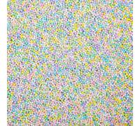 Pastel Nonpareils Sprinkles 130g - 2mm Edible Hundreds & Thousands Pearl Sprinkles Cake Decorations for Baking, Cupcake, Cookie, Donut & Ice Cream Toppings, Wedding Birthday Party Supplies