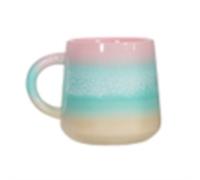Sass & Belle Mug Pastel Ombre Pink & Green