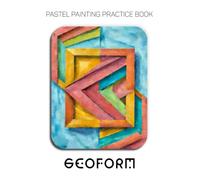 Pastel Painting Practice Book - Geoform: Geometric Pattern Studies in Pastel, Symmetry & Texture