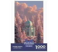 Pastel Pavilion 1000-piece Puzzle 52x38cm/1000pcs, - Educational Stress-relief, Creative And Home Decoration Gift, for Everyone