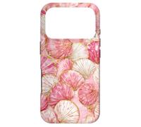 Pastel Pearl Shell Mosaic Coastal Ocean Aesthetic Case for iPhone 17 Pro